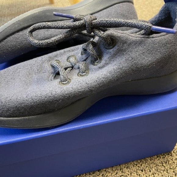 Allbirds Navy Original Wool Runners - Picture 2 of 11